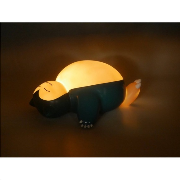Pokemon Snorlax Light-Up Figure - Blue and Cream - Picture 4 of 7